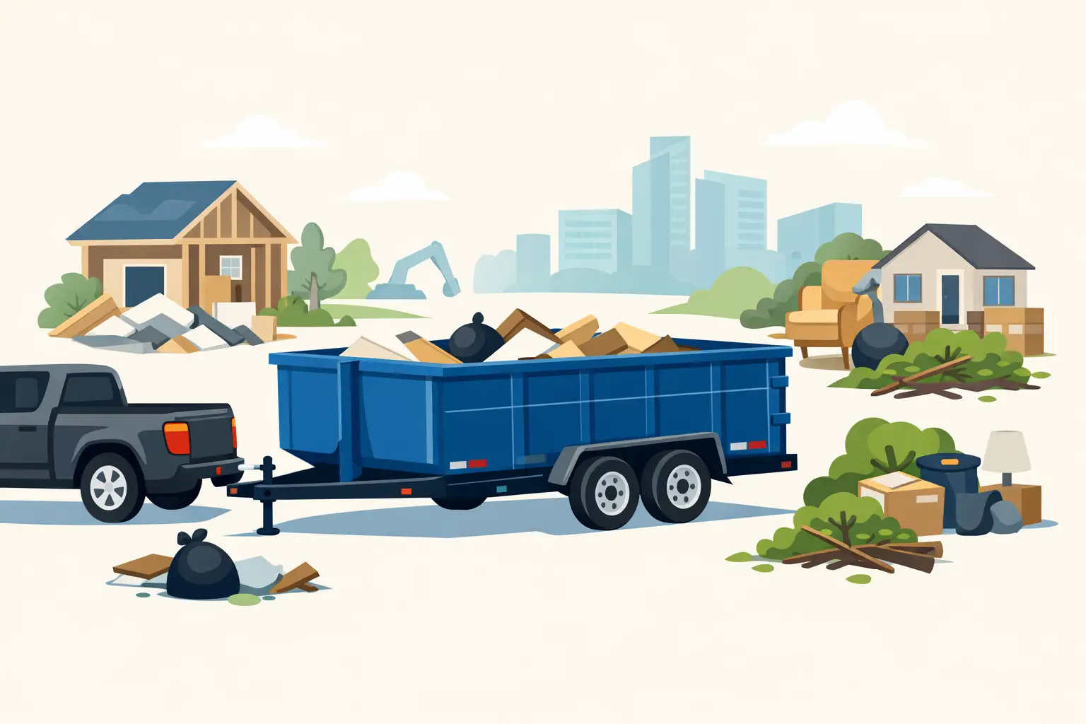 When to Rent a Dumpster Trailer